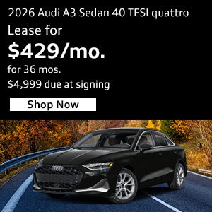 2026 Audi A3 Sedan 40 TFSI Quattro